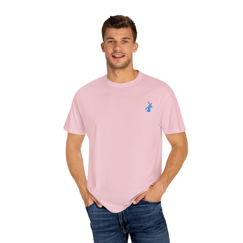 Sunrise Cross T-Shirt – Christian Faith Tee with Jesus Carrying the Cross