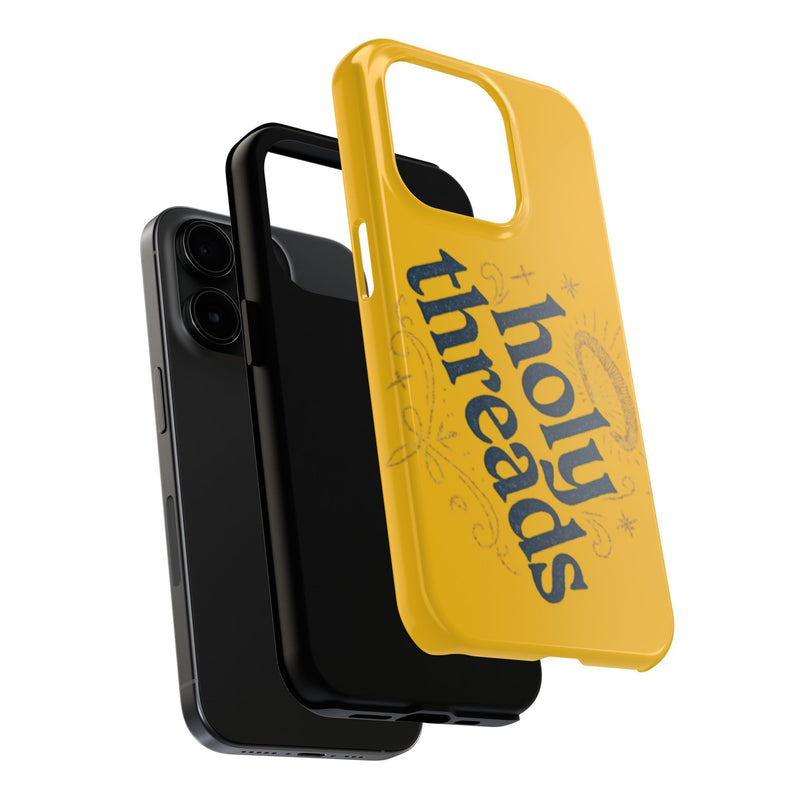 Tough Phone Cases with Holy Threads Design, Durable Cases, Religious Gifts, Aesthetic Phone Covers, Stylish Accessories