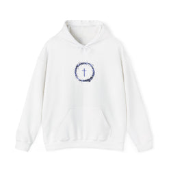Crown of Thorns & Bible Hoodie – Christian Faith Pullover