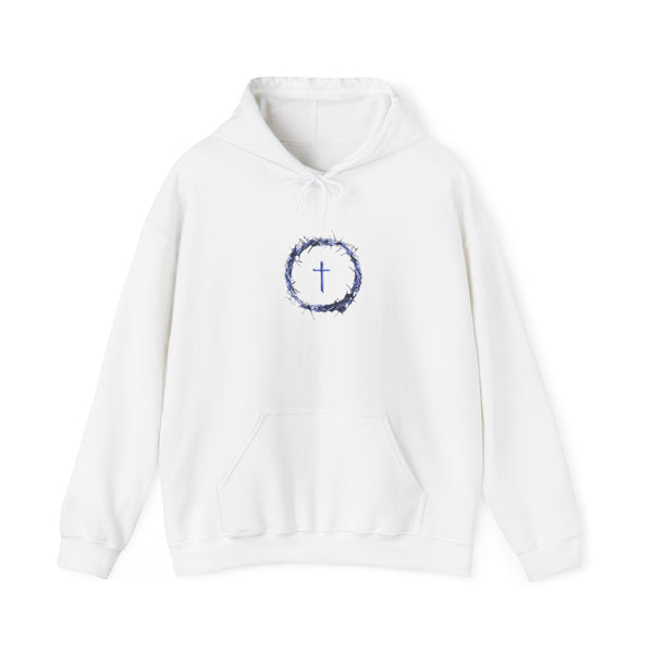 Crown of Thorns & Bible Hoodie – Christian Faith Pullover