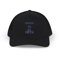 Protected by Faith – Two-Tone Christian Trucker Hat