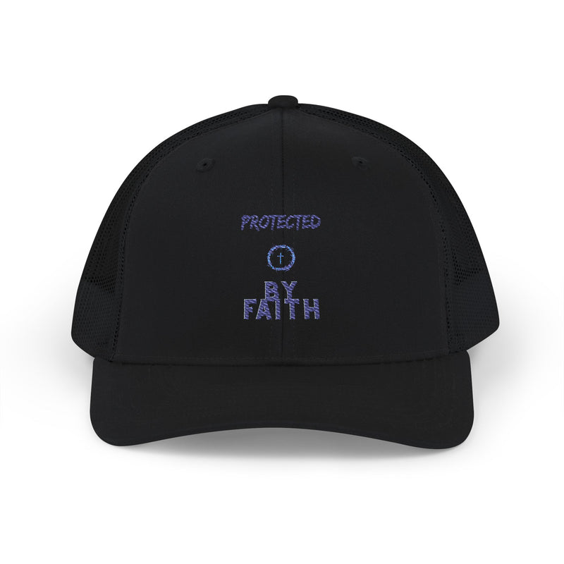 Protected by Faith – Two-Tone Christian Trucker Hat