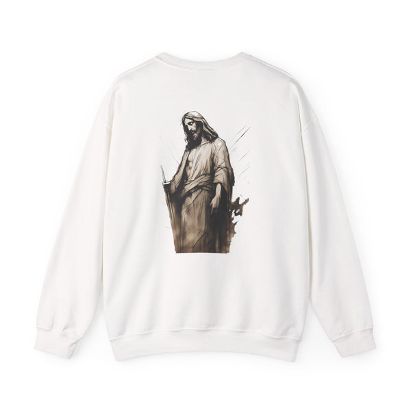 Walk with Jesus – Faith-Inspired Crewneck Sweater