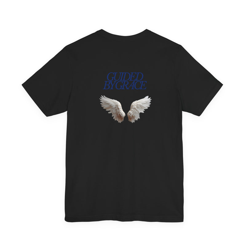 Guided by Grace – Angel Wings Christian T-Shirt