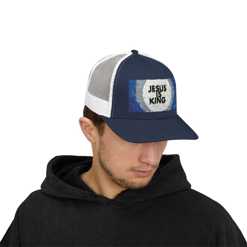 Jesus Is King Snapback Cap | Christian Faith Hat for Everyday Wear, Gifts, Church Events, Stylish Headwear