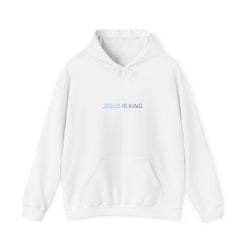 Jesus Is King Hoodie – Faith Pullover with Prayer Design