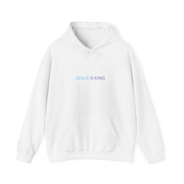 Jesus Is King Hoodie – Faith Pullover with Prayer Design