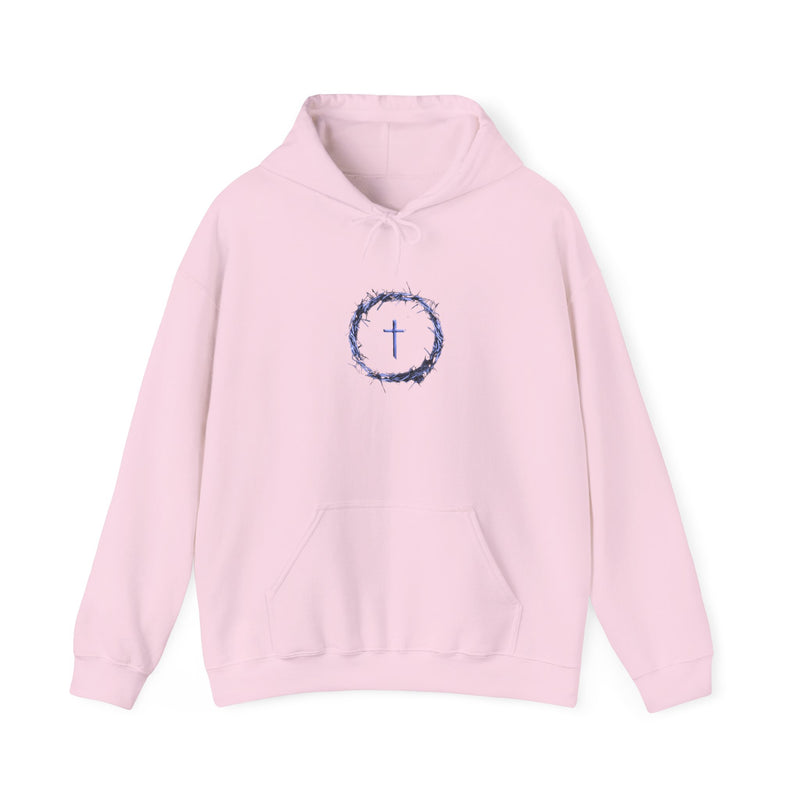 Crown of Thorns & Bible Hoodie – Christian Faith Pullover