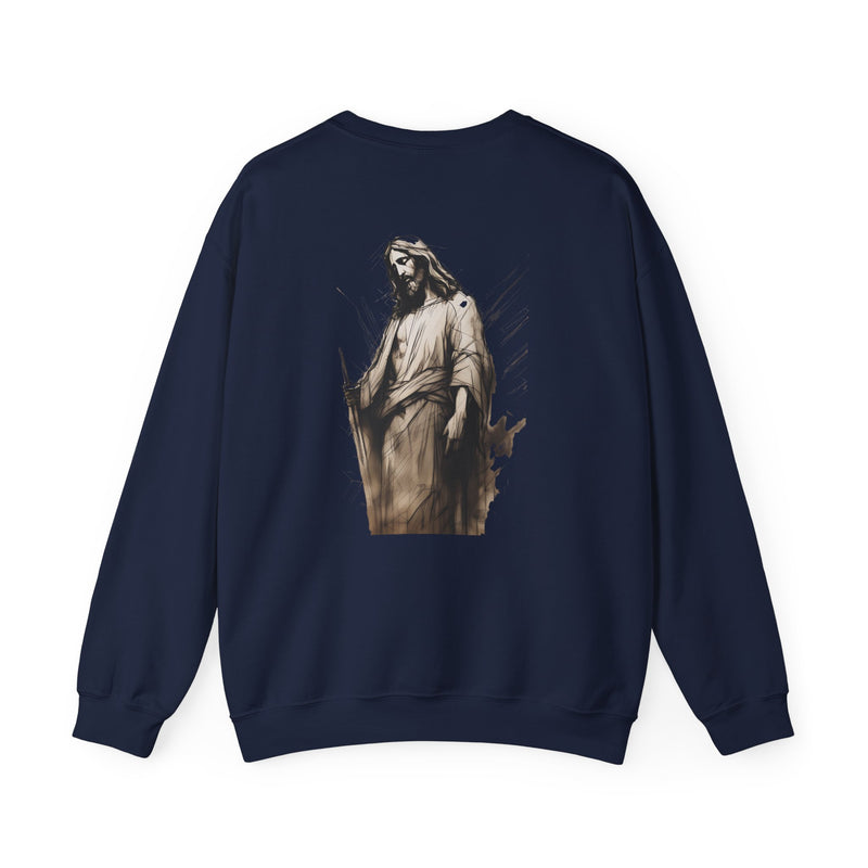 Walk with Jesus – Faith-Inspired Crewneck Sweater