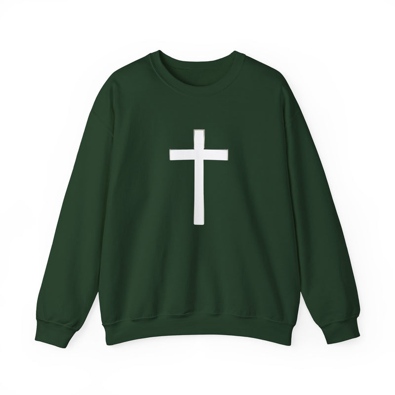 ✝️ Faith Cross Long Sleeve — Bold Front. Powerful Message.