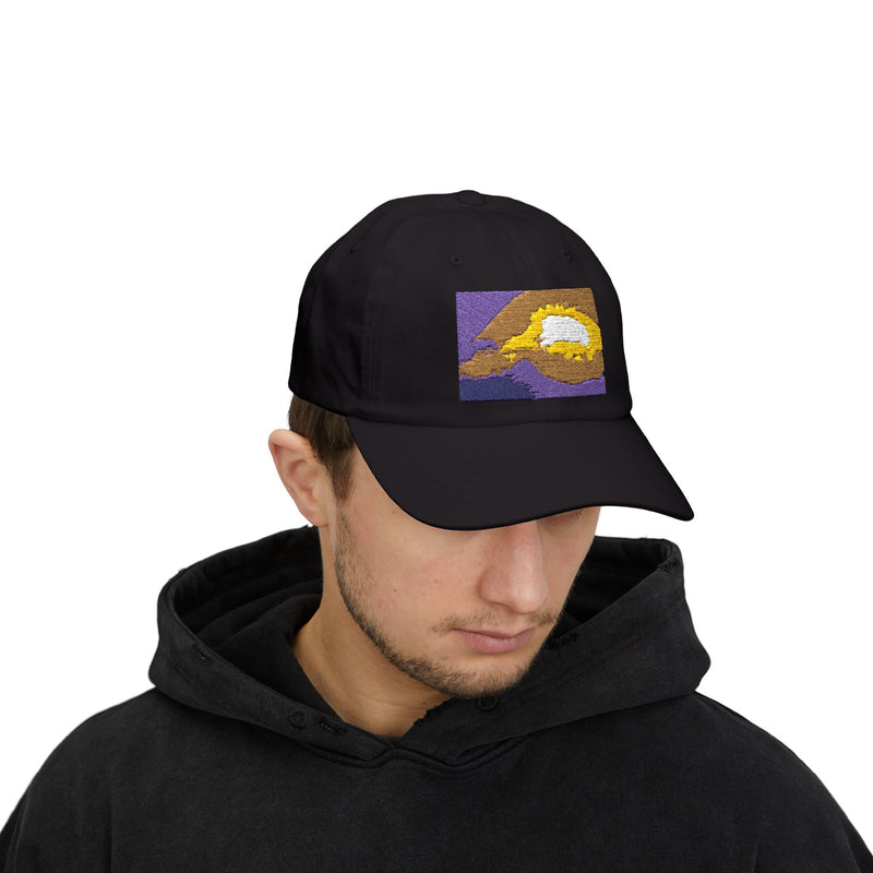 Island Sunset Embroidered Ha