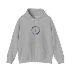 Crown of Thorns & Bible Hoodie – Christian Faith Pullover