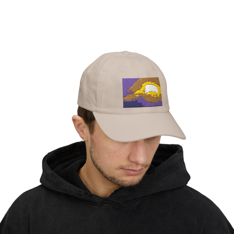 Island Sunset Embroidered Ha
