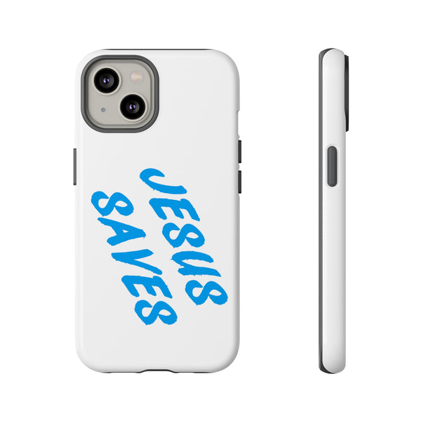 Jesus Saves Phone Case – Bold Faith, Modern Protection