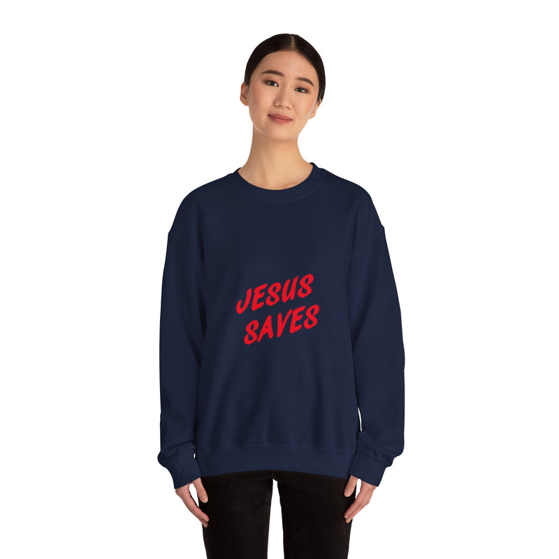 Jesus Saves Sweatshirt