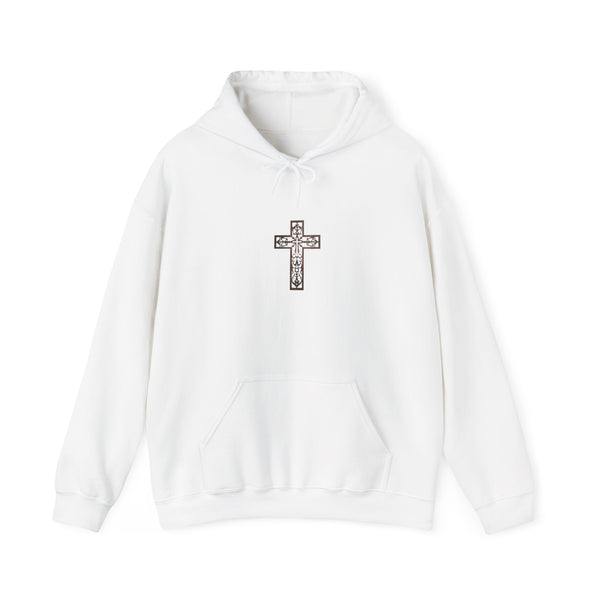 Faith Cross – Double-Sided Christian Hoodie