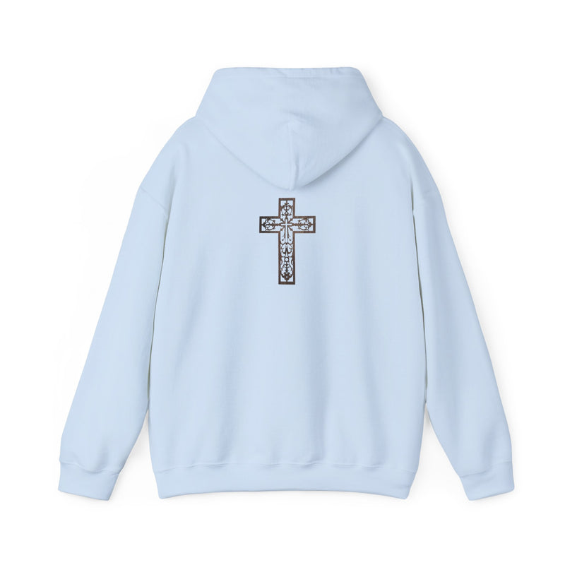 Faith Cross – Double-Sided Christian Hoodie