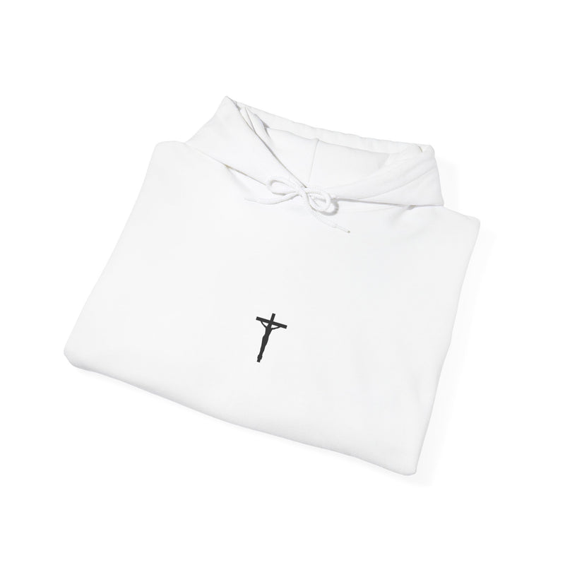 Jesus Is King Hoodie – Christian Faith Pullover with Prayer Artwork