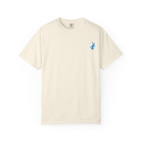 Sunrise Cross T-Shirt – Christian Faith Tee with Jesus Carrying the Cross