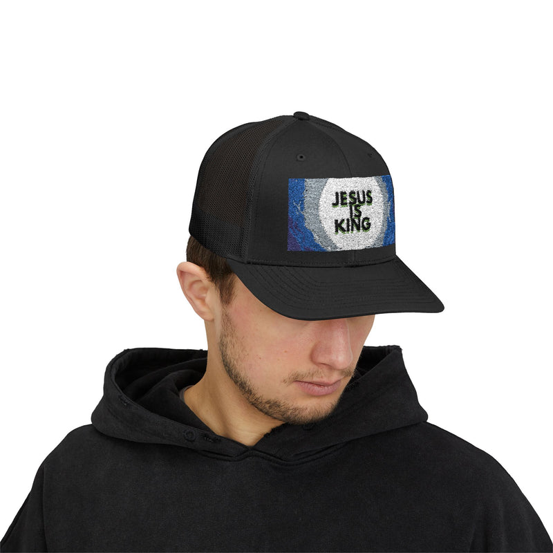 Jesus Is King Snapback Cap | Christian Faith Hat for Everyday Wear, Gifts, Church Events, Stylish Headwear