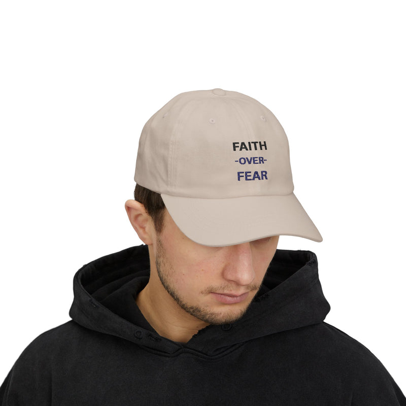Iconic “Faith Over Fear” Hat – Timeless Christian Streetwear