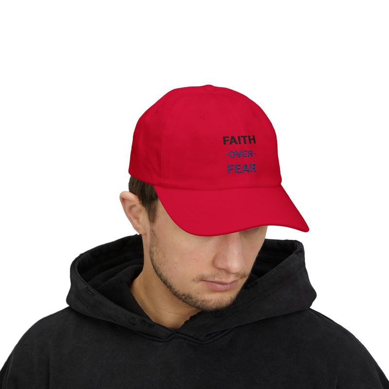 Iconic “Faith Over Fear” Hat – Timeless Christian Streetwear