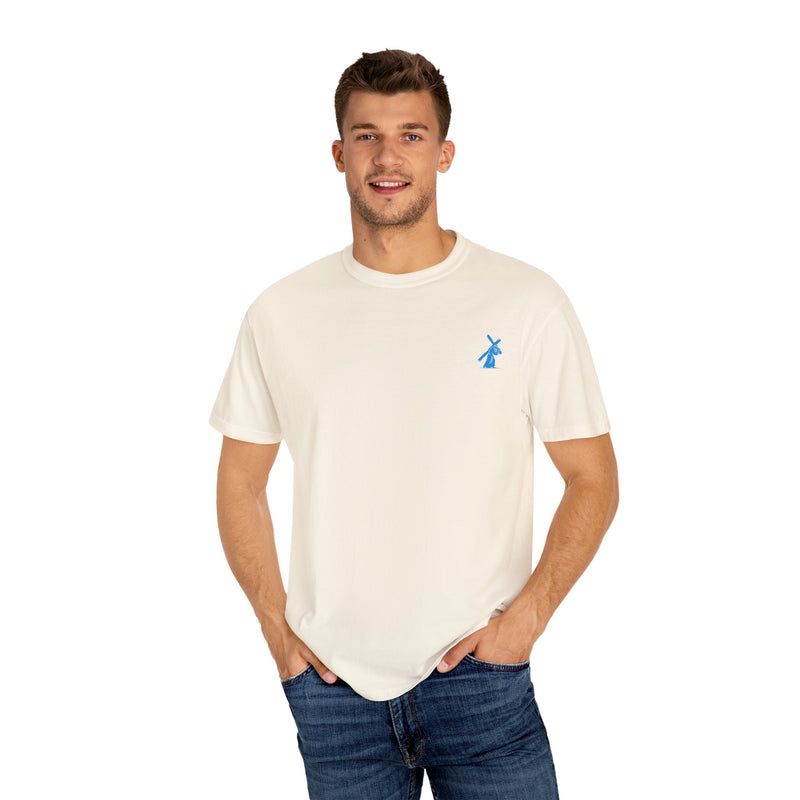 Sunrise Cross T-Shirt – Christian Faith Tee with Jesus Carrying the Cross