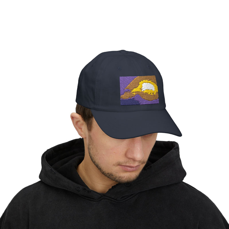 Island Sunset Embroidered Ha