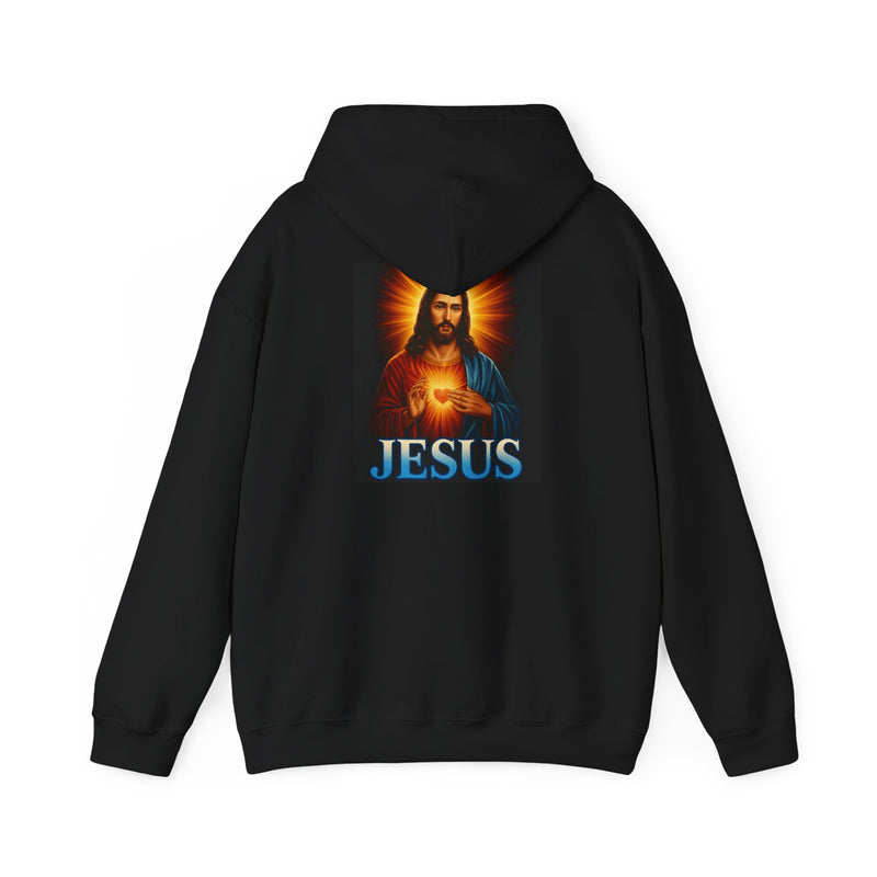 🙏 Jesus Cross Hoodie — Faith in Every Stitch