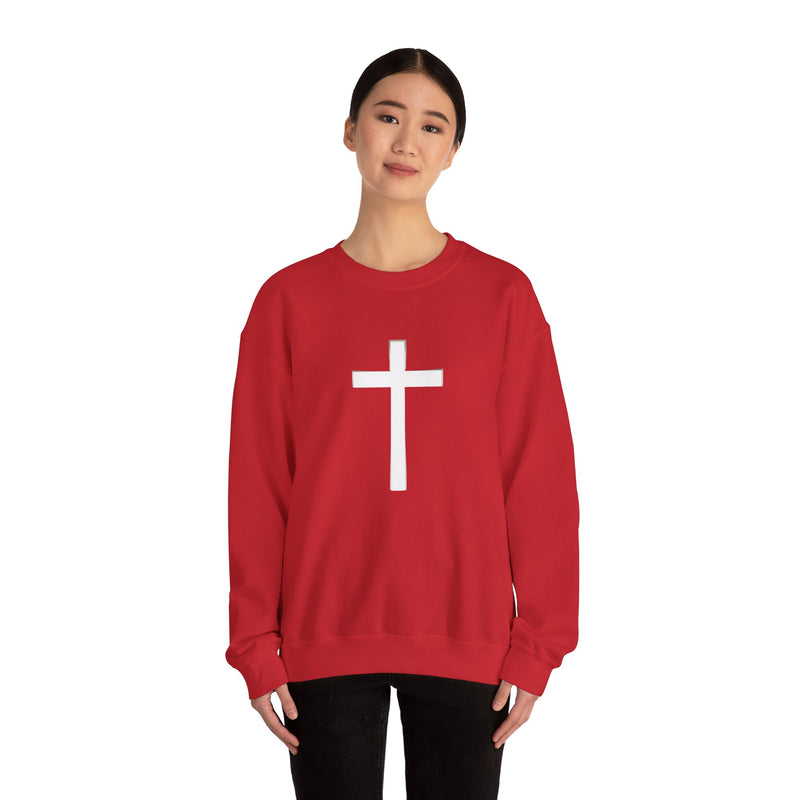 ✝️ Faith Cross Long Sleeve — Bold Front. Powerful Message.