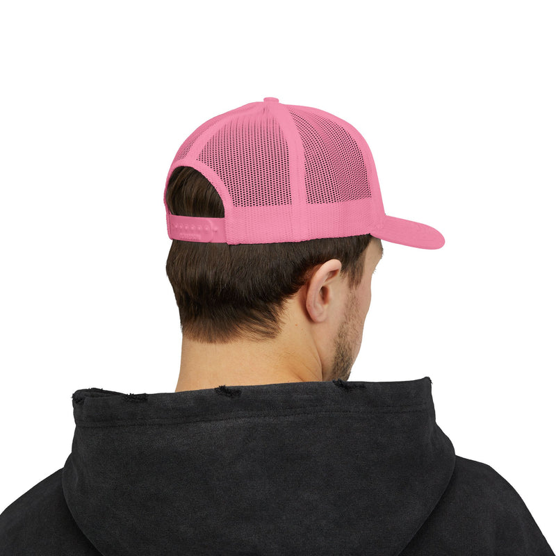 Jesus Carrying the Cross Trucker Hat – Christian Faith Cap