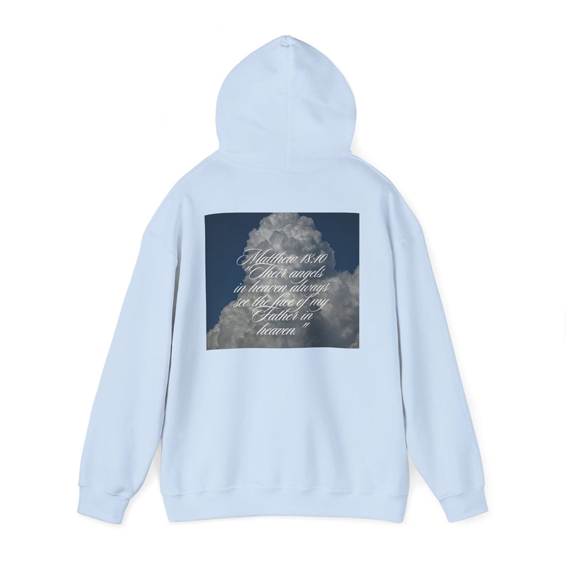 Matthew 18:10 Scripture Cloud Sweatshirt – Christian Bible Verse Pullover