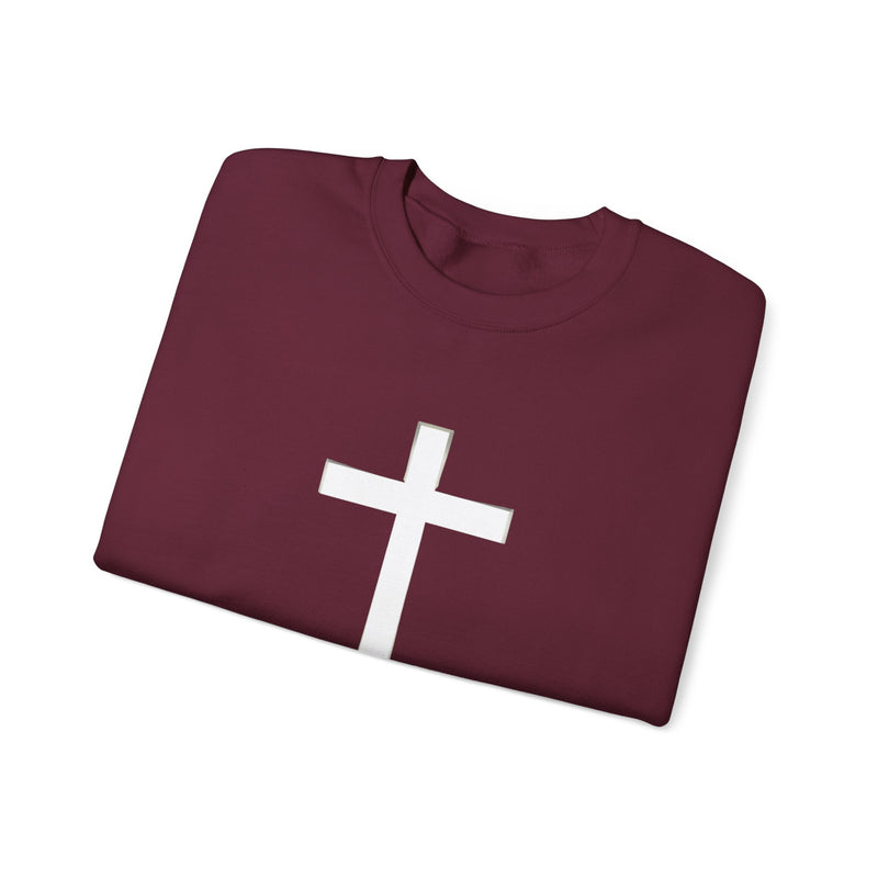✝️ Faith Cross Long Sleeve — Bold Front. Powerful Message.