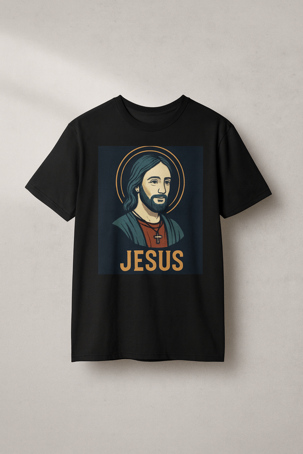 Jesus Graphic T-Shirt – Faith Inspired Christian Apparel